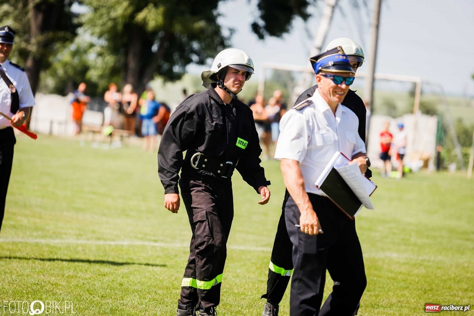 Zdjęcie w galerii na portalu naszraciborz.pl: Gminne zawody OSP. Trzy trofea dla Krzanowic, jedno dla Borucina [FOTO i WIDEO] wiadomości z regionu