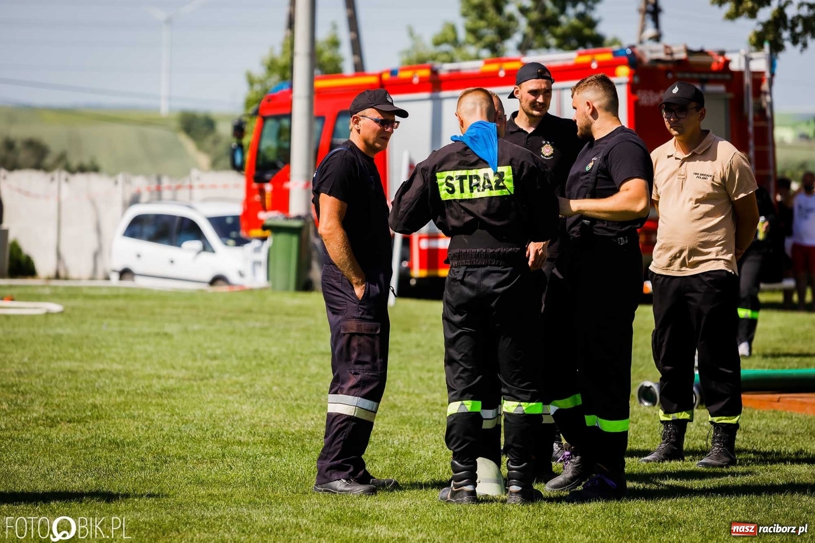 Zdjęcie w galerii na portalu naszraciborz.pl: Gminne zawody OSP. Trzy trofea dla Krzanowic, jedno dla Borucina [FOTO i WIDEO] wiadomości z regionu