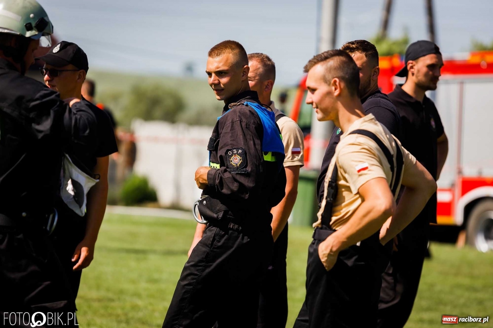 Zdjęcie w galerii na portalu naszraciborz.pl: Gminne zawody OSP. Trzy trofea dla Krzanowic, jedno dla Borucina [FOTO i WIDEO] wiadomości z regionu