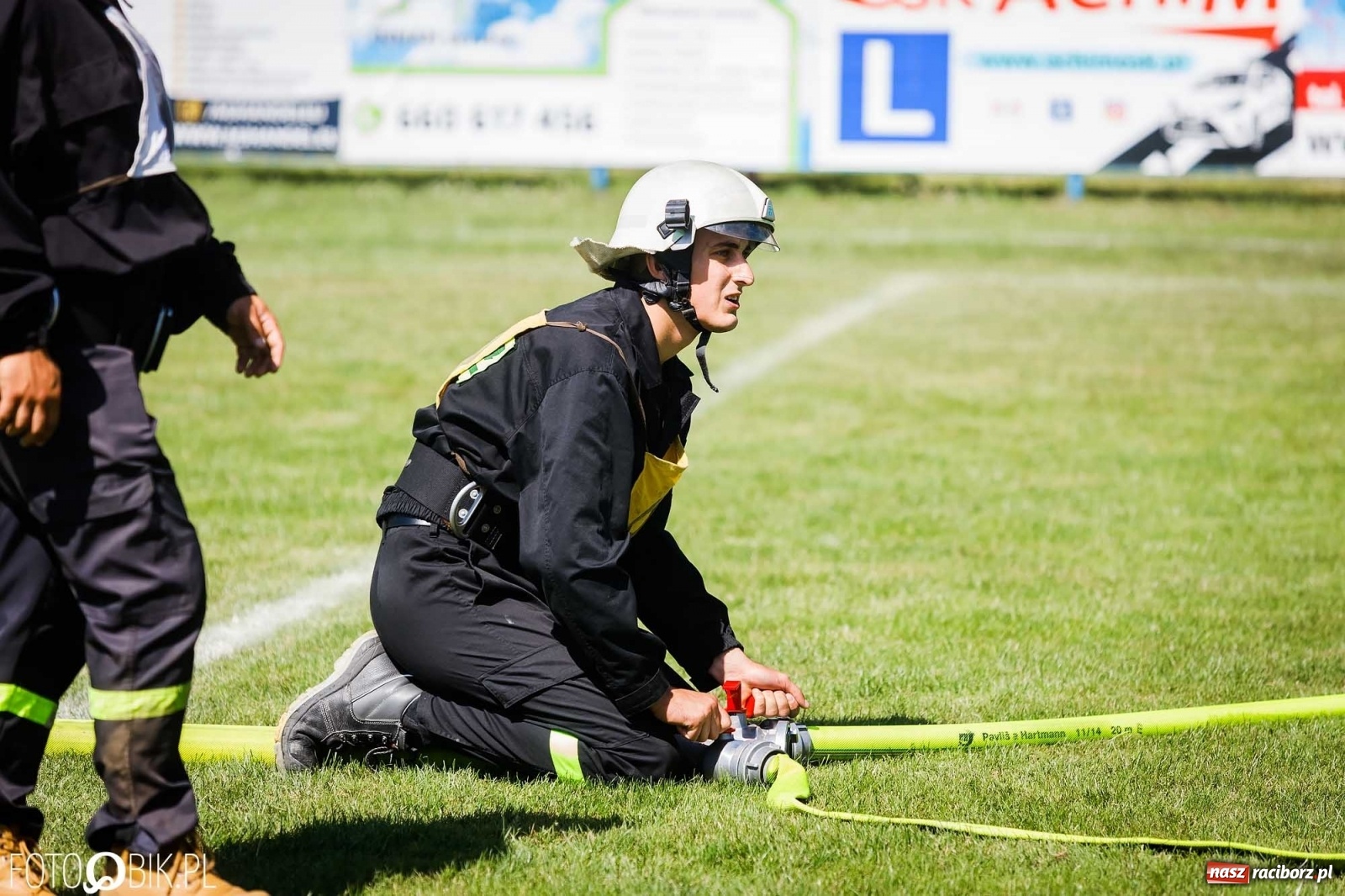 Zdjęcie w galerii na portalu naszraciborz.pl: Gminne zawody OSP. Trzy trofea dla Krzanowic, jedno dla Borucina [FOTO i WIDEO] wiadomości z regionu