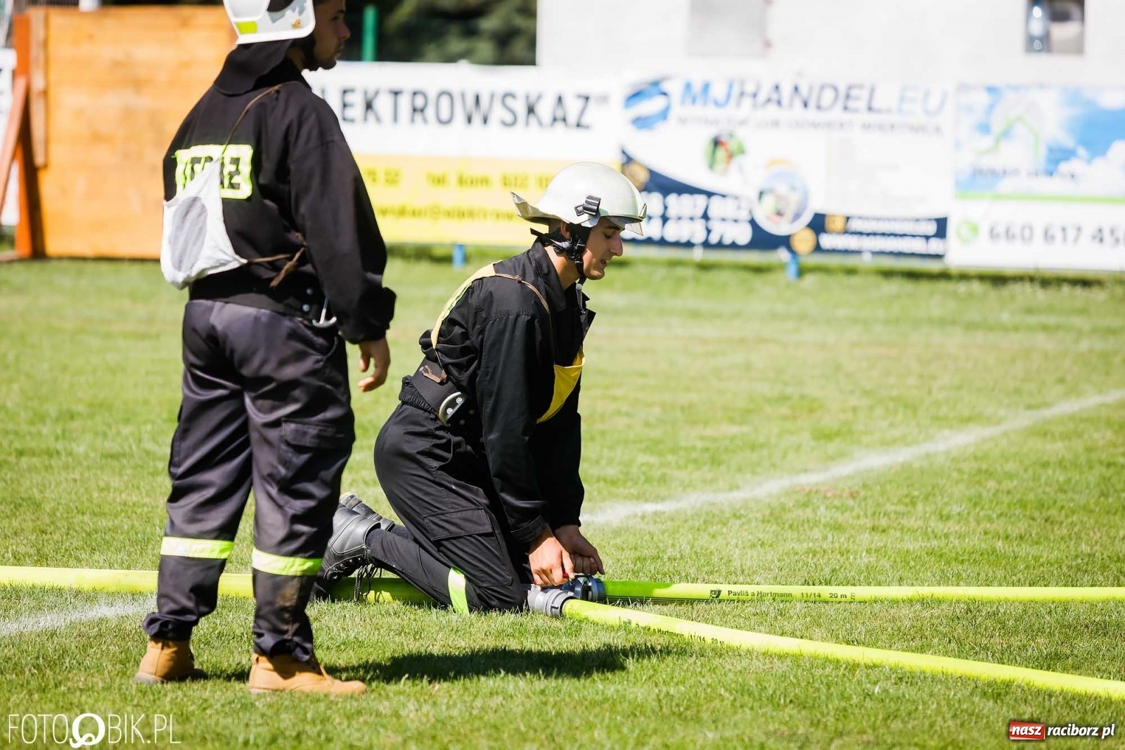 Zdjęcie w galerii na portalu naszraciborz.pl: Gminne zawody OSP. Trzy trofea dla Krzanowic, jedno dla Borucina [FOTO i WIDEO] wiadomości z regionu
