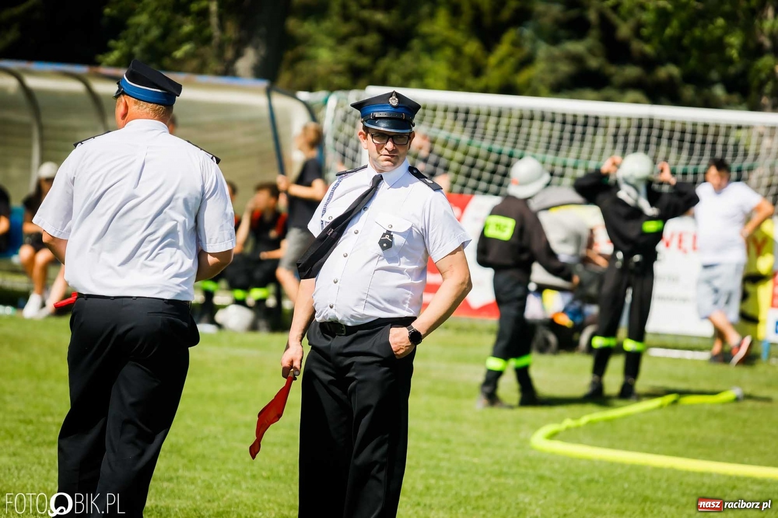 Zdjęcie w galerii na portalu naszraciborz.pl: Gminne zawody OSP. Trzy trofea dla Krzanowic, jedno dla Borucina [FOTO i WIDEO] wiadomości z regionu