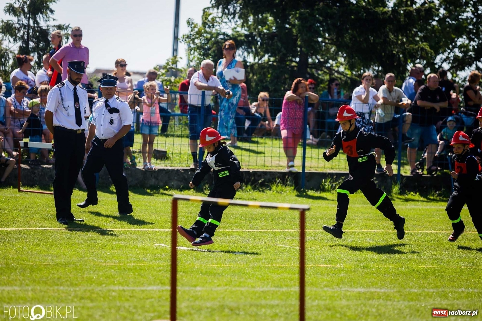 Zdjęcie w galerii na portalu naszraciborz.pl: Gminne zawody OSP. Trzy trofea dla Krzanowic, jedno dla Borucina [FOTO i WIDEO] wiadomości z regionu