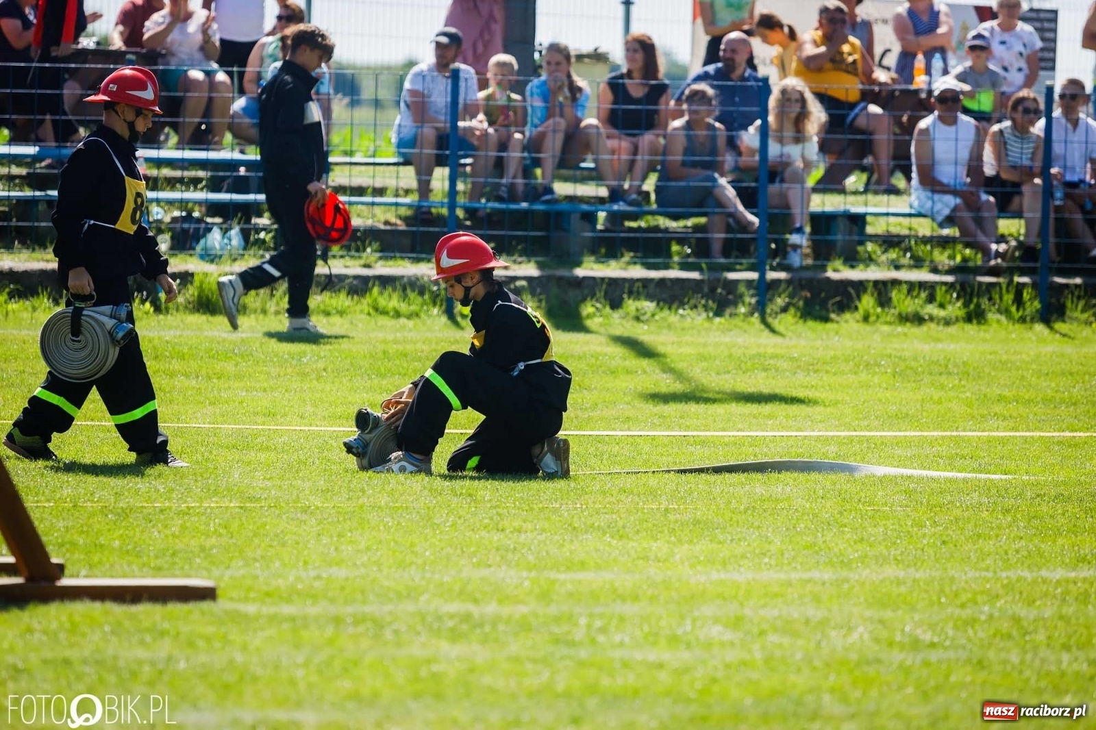 Zdjęcie w galerii na portalu naszraciborz.pl: Gminne zawody OSP. Trzy trofea dla Krzanowic, jedno dla Borucina [FOTO i WIDEO] wiadomości z regionu