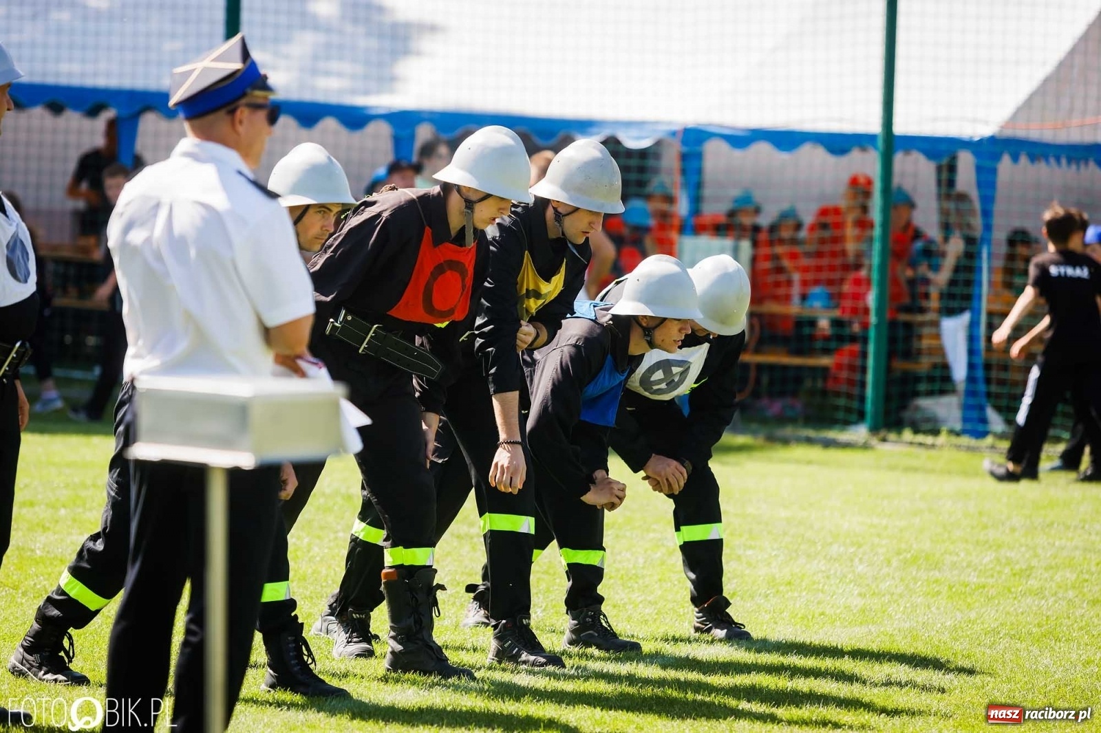 Zdjęcie w galerii na portalu naszraciborz.pl: Gminne zawody OSP. Trzy trofea dla Krzanowic, jedno dla Borucina [FOTO i WIDEO] wiadomości z regionu