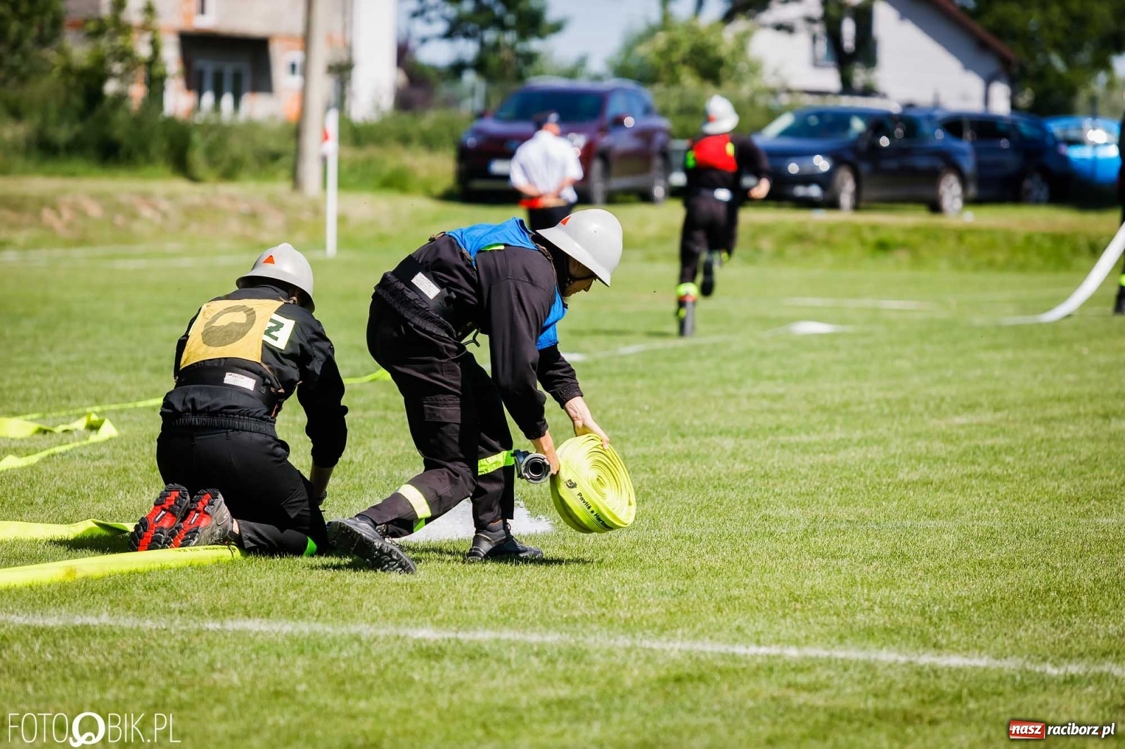 Zdjęcie w galerii na portalu naszraciborz.pl: Gminne zawody OSP. Trzy trofea dla Krzanowic, jedno dla Borucina [FOTO i WIDEO] wiadomości z regionu