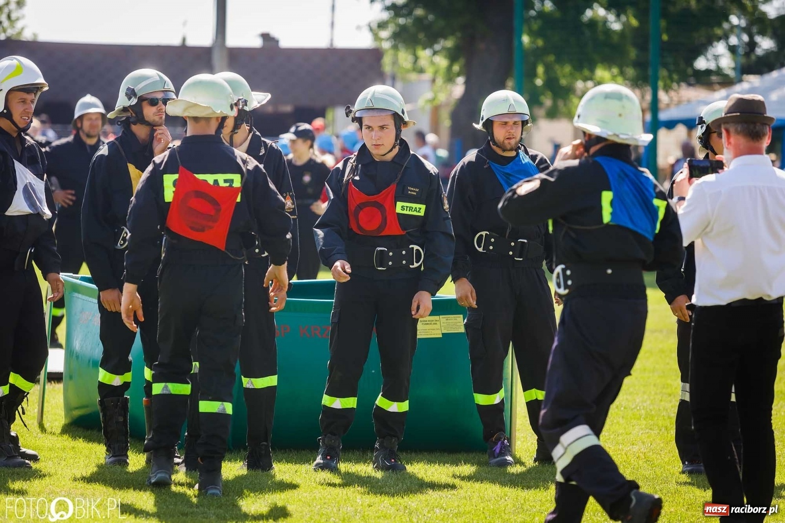 Zdjęcie w galerii na portalu naszraciborz.pl: Gminne zawody OSP. Trzy trofea dla Krzanowic, jedno dla Borucina [FOTO i WIDEO] wiadomości z regionu