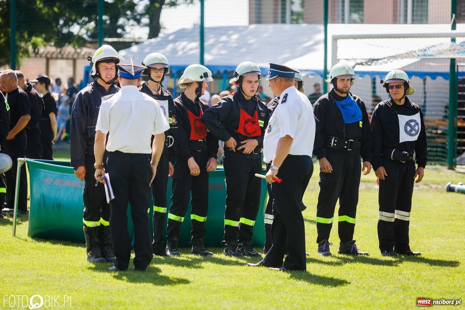Zdjęcie w galerii na portalu naszraciborz.pl: Gminne zawody OSP. Trzy trofea dla Krzanowic, jedno dla Borucina [FOTO i WIDEO] wiadomości z regionu