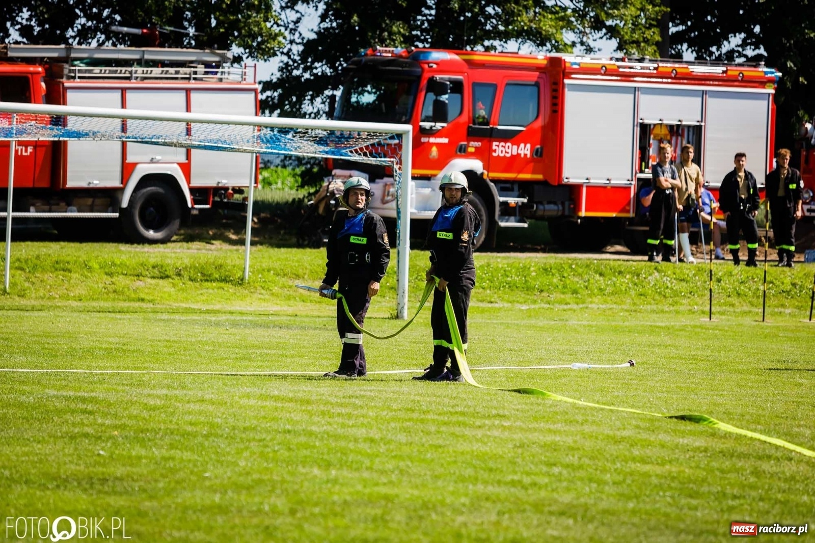 Zdjęcie w galerii na portalu naszraciborz.pl: Gminne zawody OSP. Trzy trofea dla Krzanowic, jedno dla Borucina [FOTO i WIDEO] wiadomości z regionu