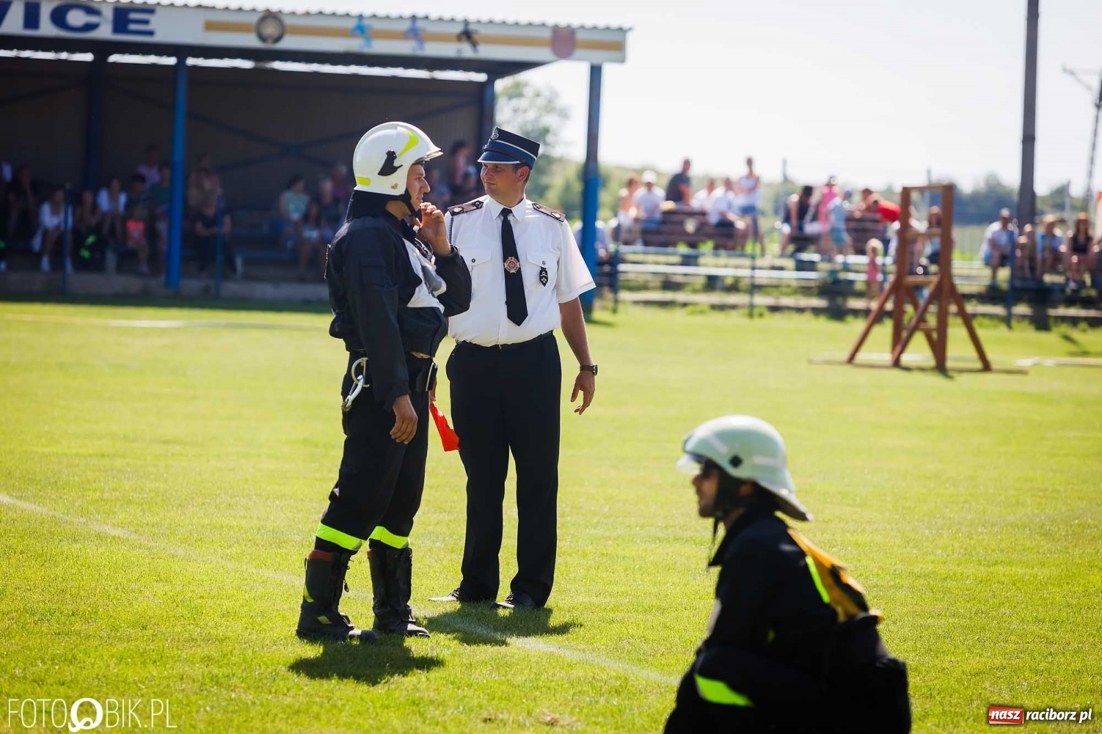 Zdjęcie w galerii na portalu naszraciborz.pl: Gminne zawody OSP. Trzy trofea dla Krzanowic, jedno dla Borucina [FOTO i WIDEO] wiadomości z regionu