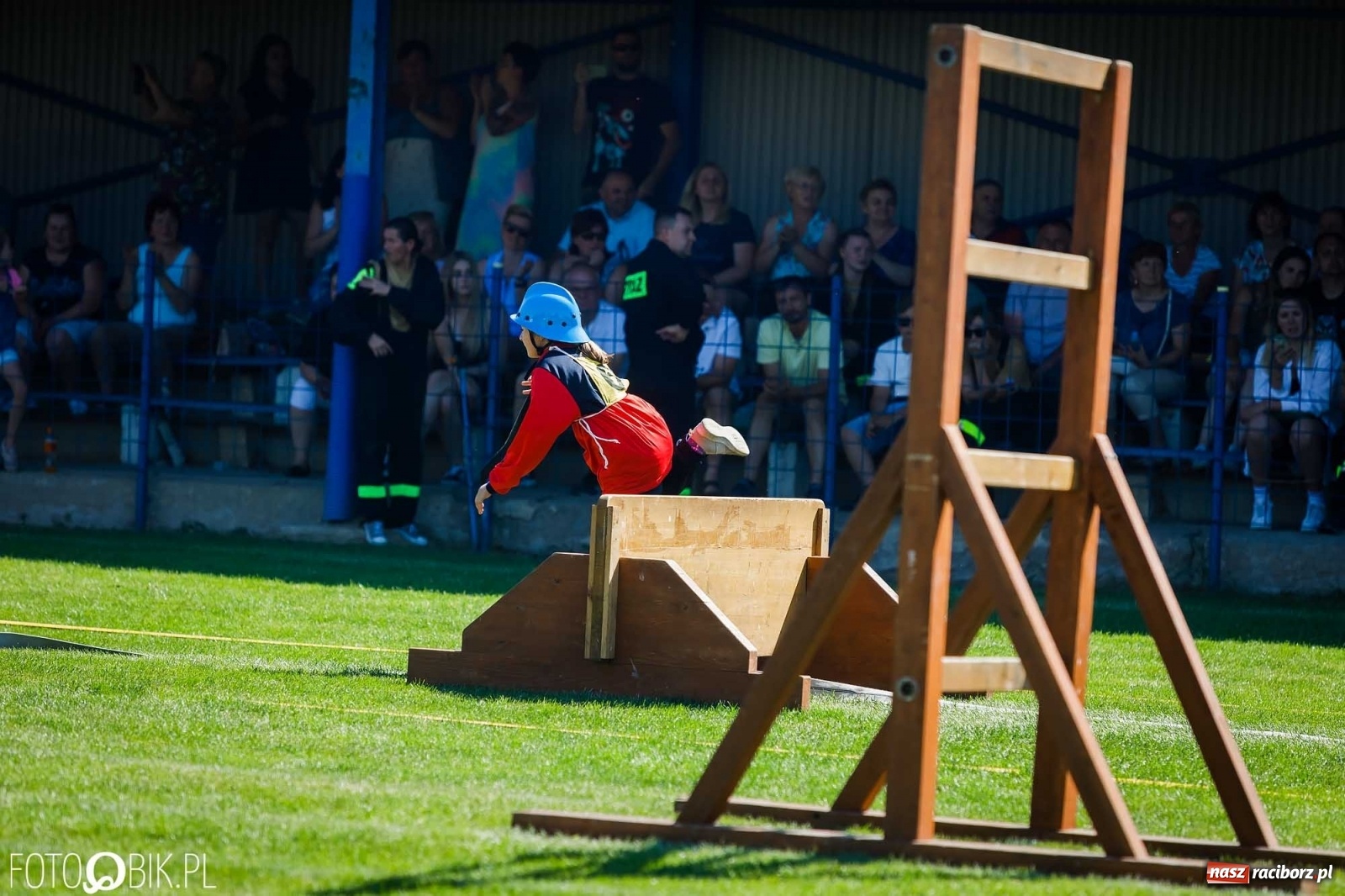 Zdjęcie w galerii na portalu naszraciborz.pl: Gminne zawody OSP. Trzy trofea dla Krzanowic, jedno dla Borucina [FOTO i WIDEO] wiadomości z regionu
