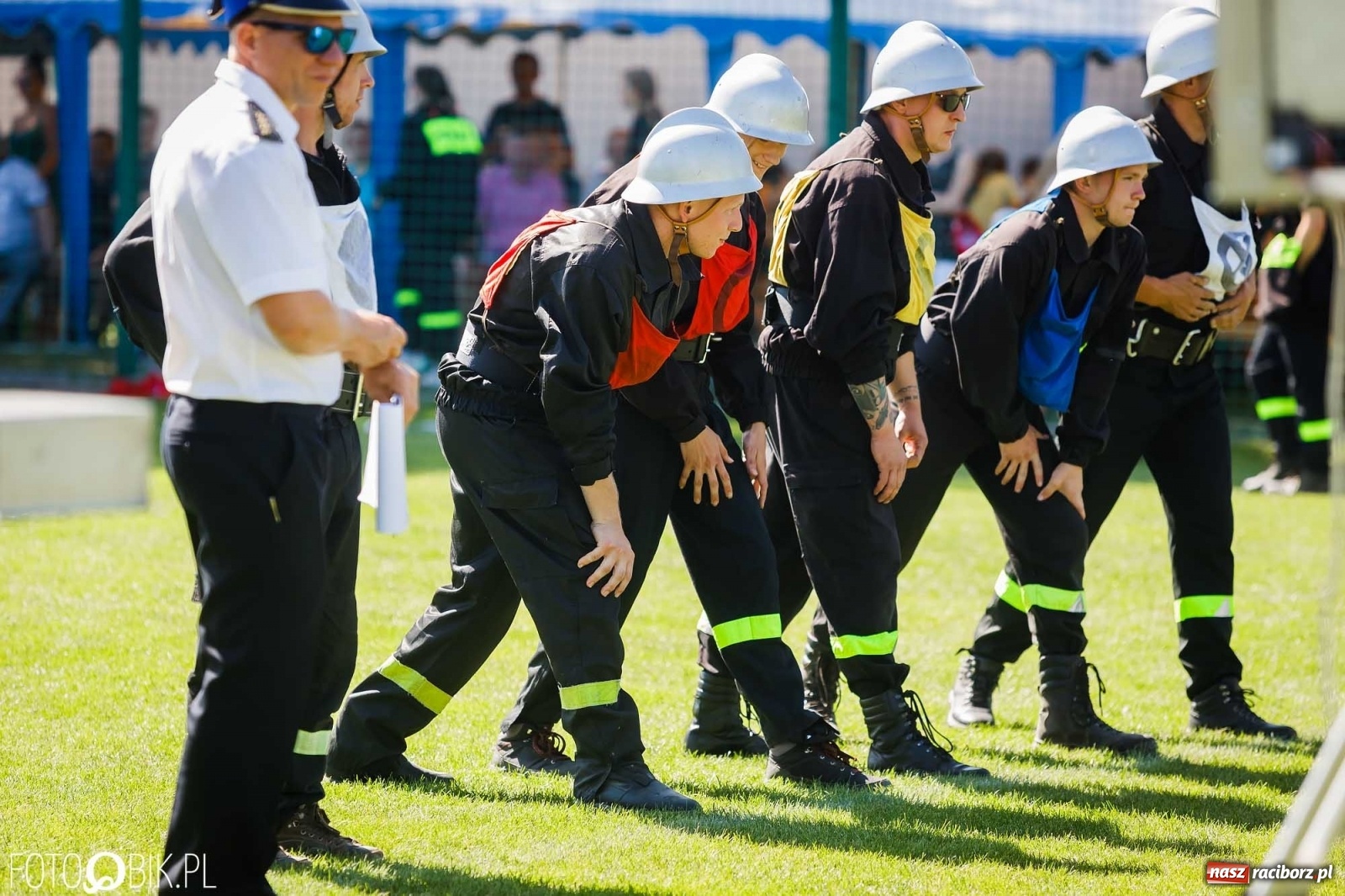 Zdjęcie w galerii na portalu naszraciborz.pl: Gminne zawody OSP. Trzy trofea dla Krzanowic, jedno dla Borucina [FOTO i WIDEO] wiadomości z regionu