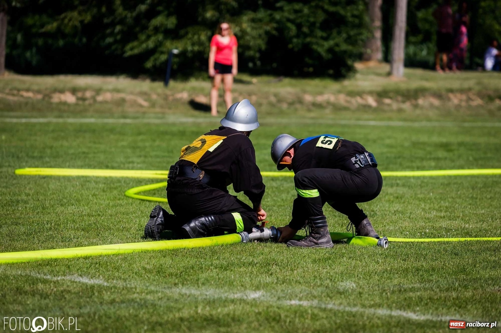Zdjęcie w galerii na portalu naszraciborz.pl: Gminne zawody OSP. Trzy trofea dla Krzanowic, jedno dla Borucina [FOTO i WIDEO] wiadomości z regionu