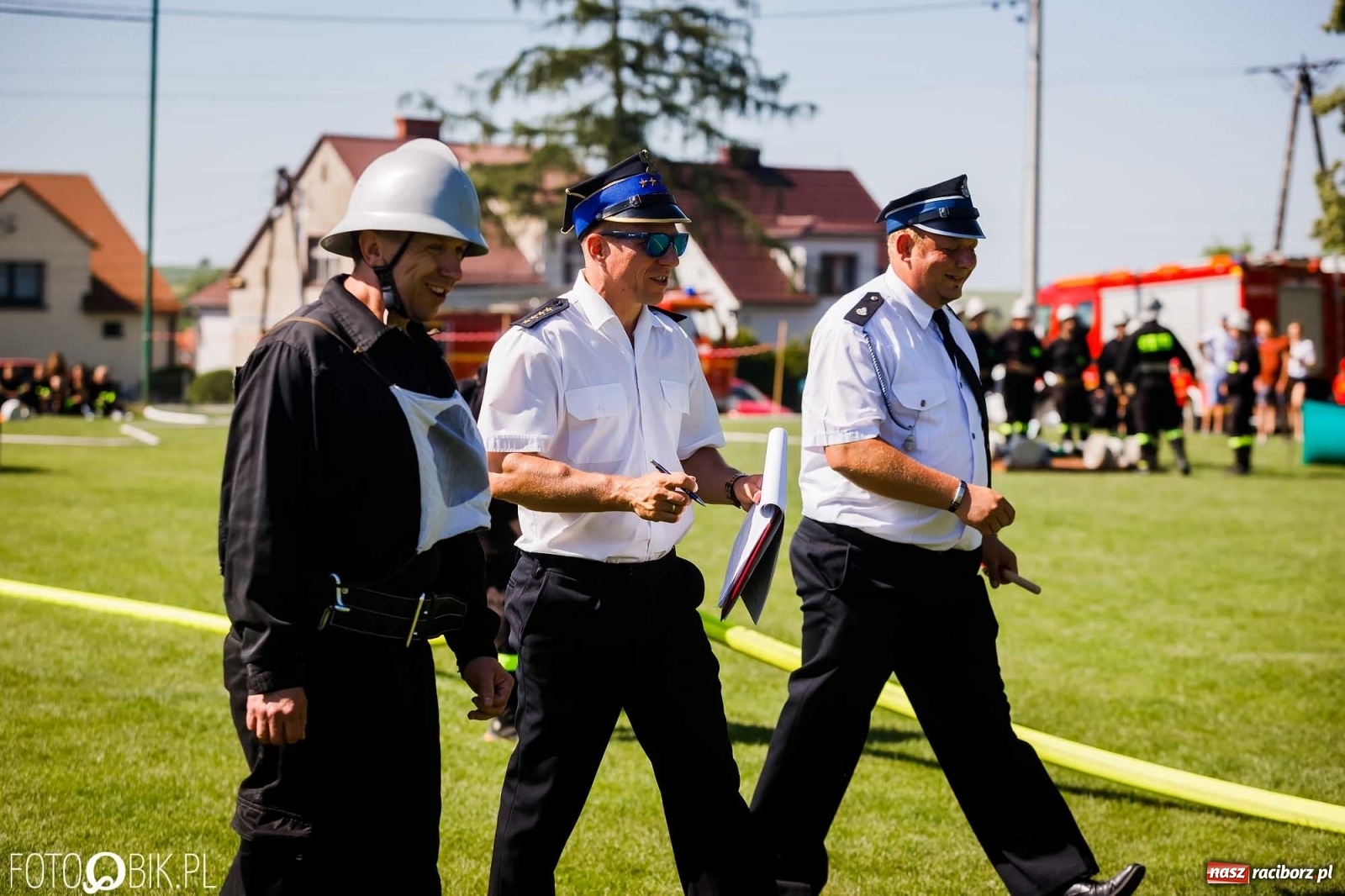 Zdjęcie w galerii na portalu naszraciborz.pl: Gminne zawody OSP. Trzy trofea dla Krzanowic, jedno dla Borucina [FOTO i WIDEO] wiadomości z regionu