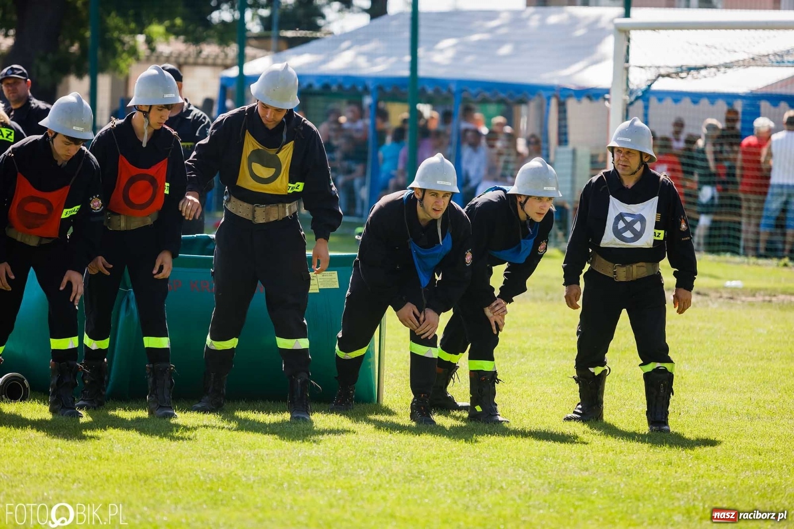 Zdjęcie w galerii na portalu naszraciborz.pl: Gminne zawody OSP. Trzy trofea dla Krzanowic, jedno dla Borucina [FOTO i WIDEO] wiadomości z regionu