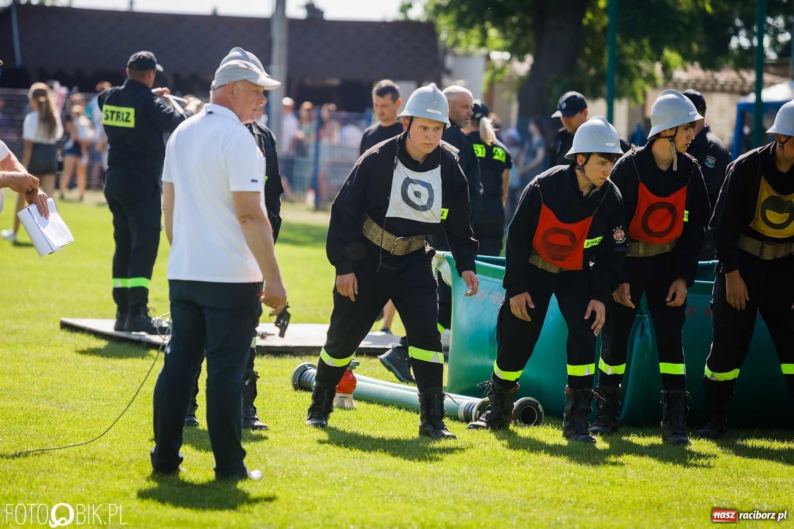 Zdjęcie w galerii na portalu naszraciborz.pl: Gminne zawody OSP. Trzy trofea dla Krzanowic, jedno dla Borucina [FOTO i WIDEO] wiadomości z regionu