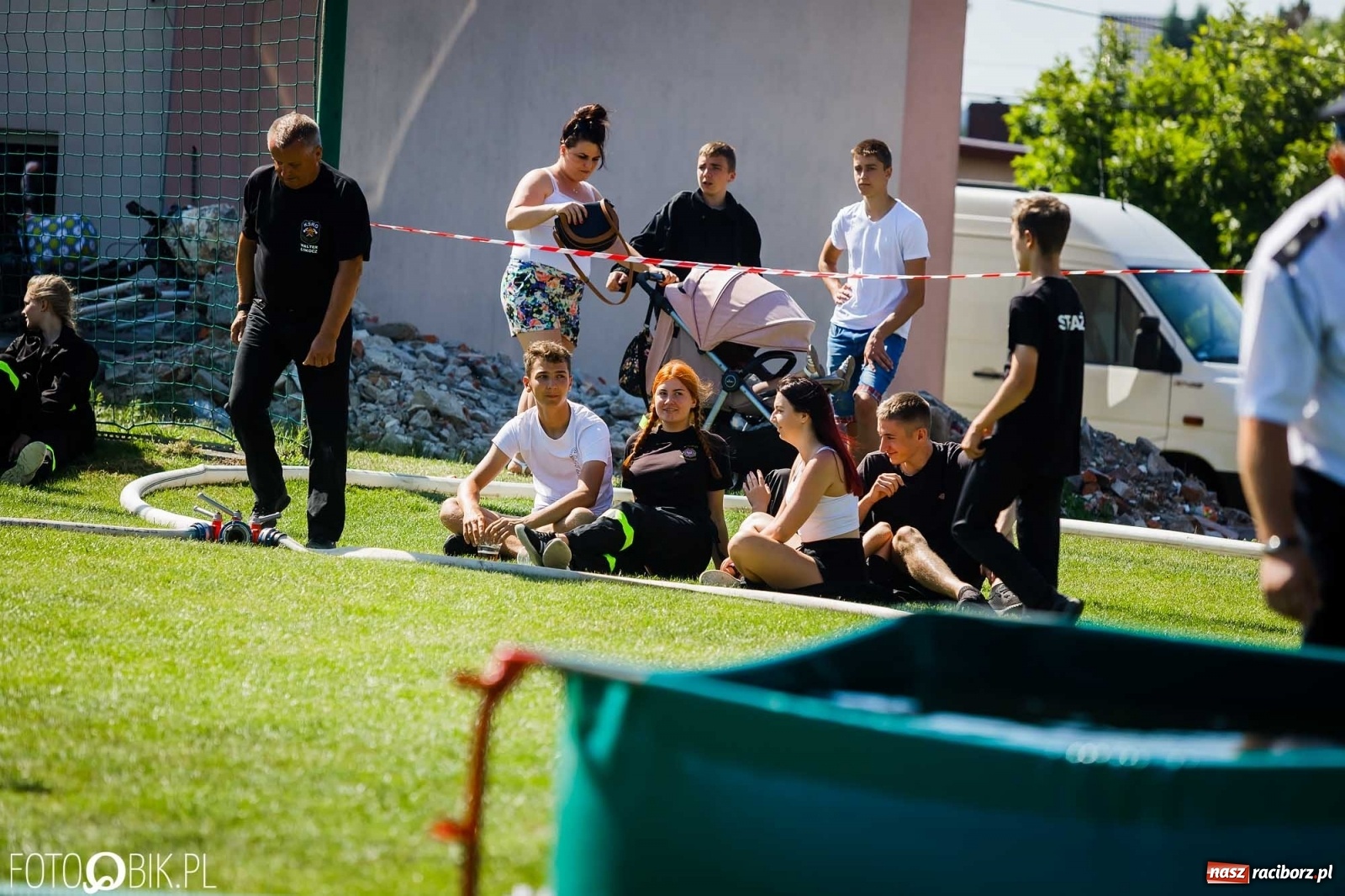 Zdjęcie w galerii na portalu naszraciborz.pl: Gminne zawody OSP. Trzy trofea dla Krzanowic, jedno dla Borucina [FOTO i WIDEO] wiadomości z regionu