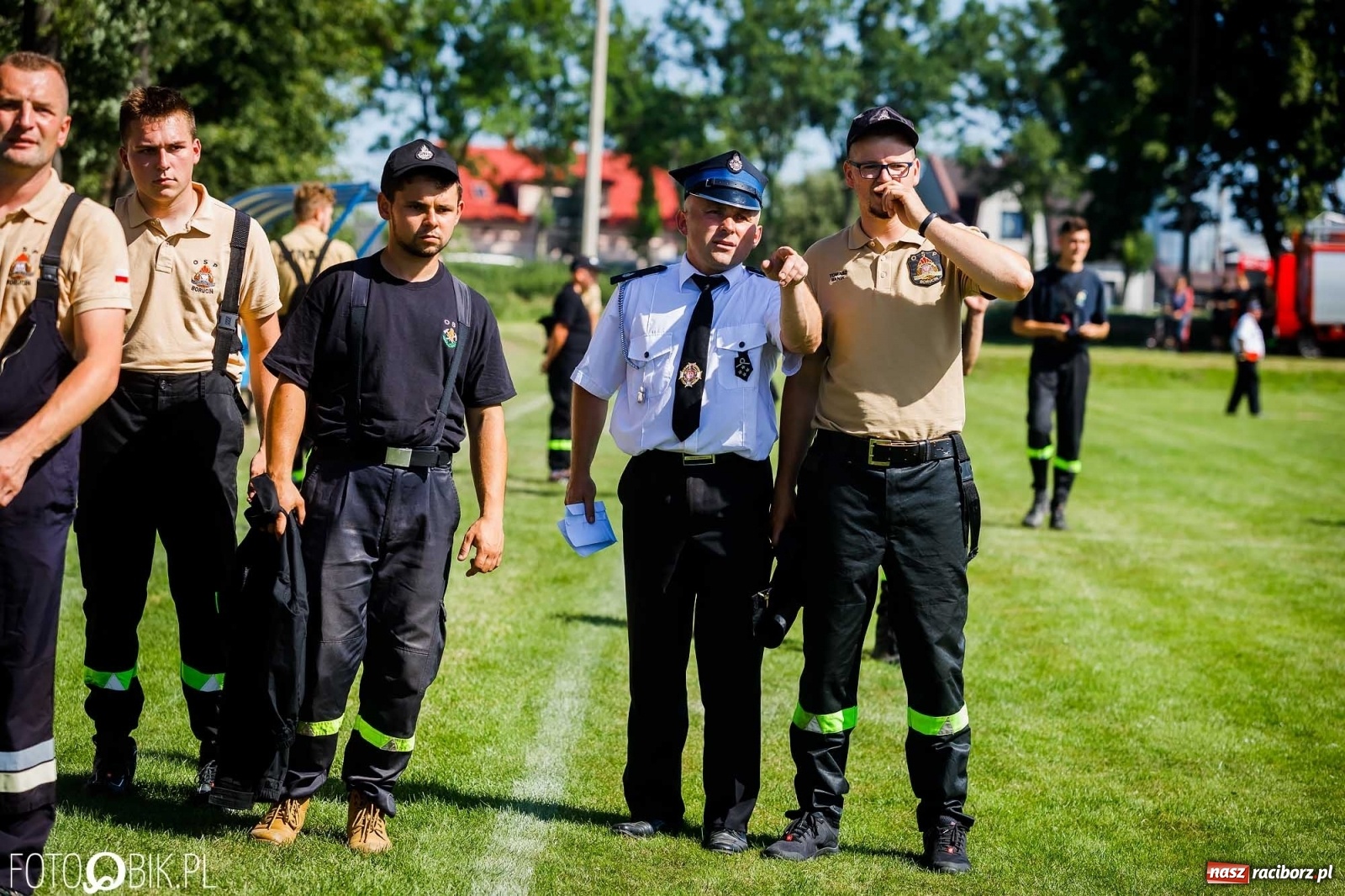 Zdjęcie w galerii na portalu naszraciborz.pl: Gminne zawody OSP. Trzy trofea dla Krzanowic, jedno dla Borucina [FOTO i WIDEO] wiadomości z regionu