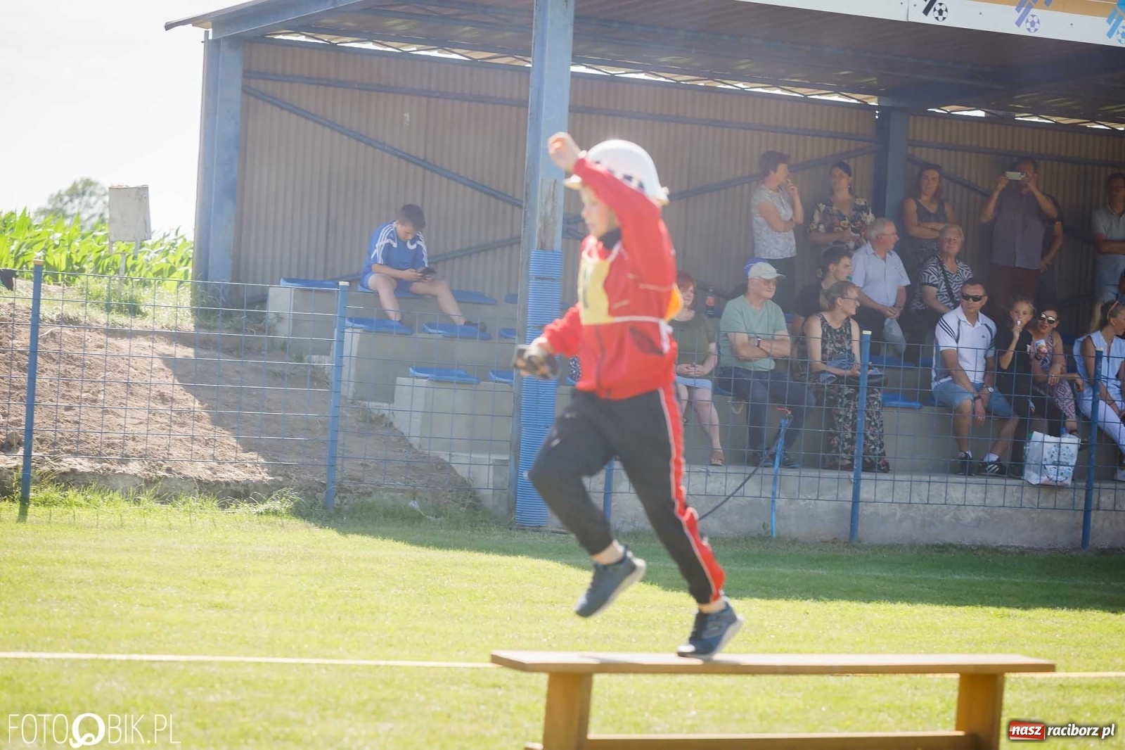 Zdjęcie w galerii na portalu naszraciborz.pl: Gminne zawody OSP. Trzy trofea dla Krzanowic, jedno dla Borucina [FOTO i WIDEO] wiadomości z regionu