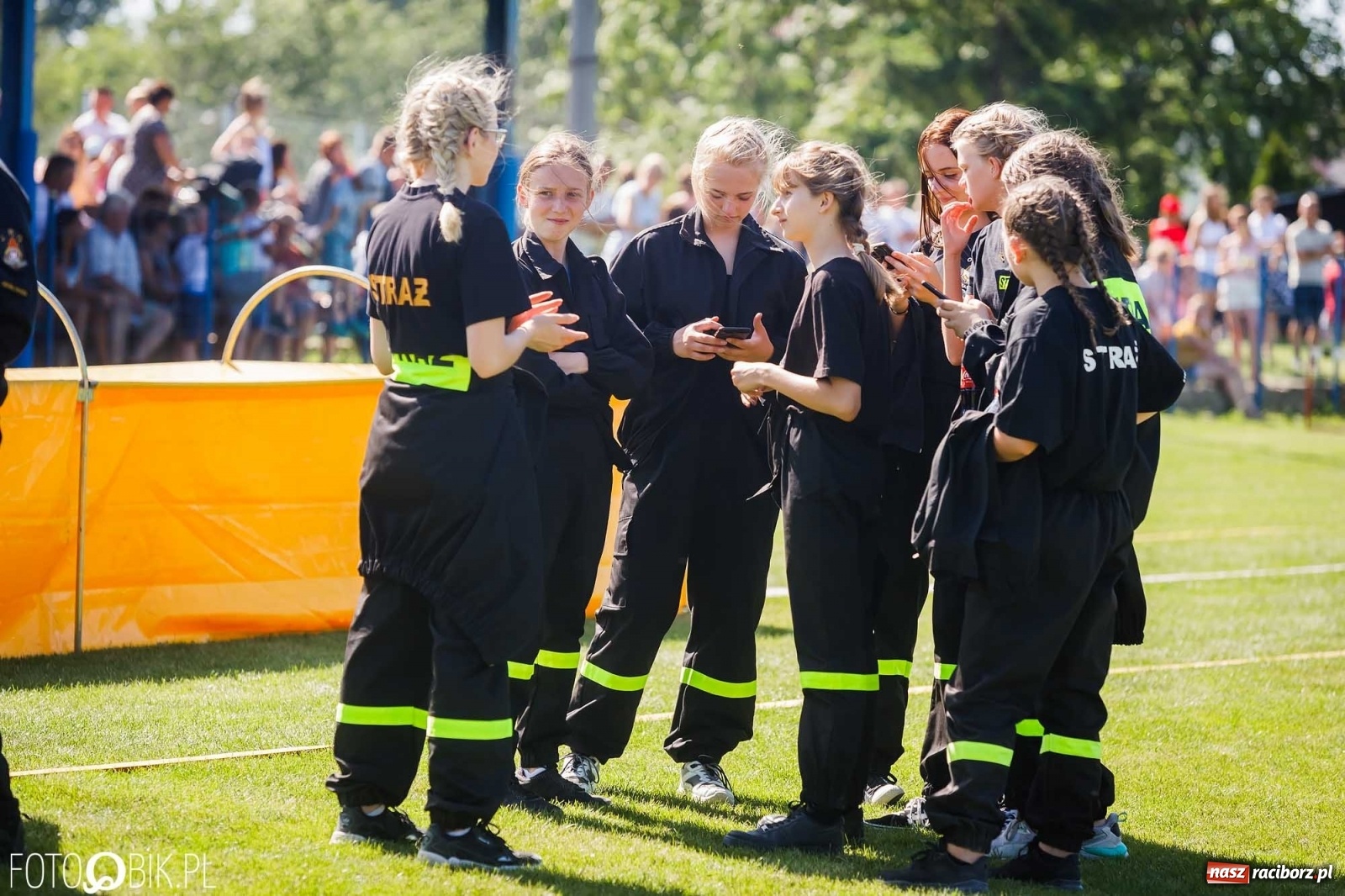 Zdjęcie w galerii na portalu naszraciborz.pl: Gminne zawody OSP. Trzy trofea dla Krzanowic, jedno dla Borucina [FOTO i WIDEO] wiadomości z regionu