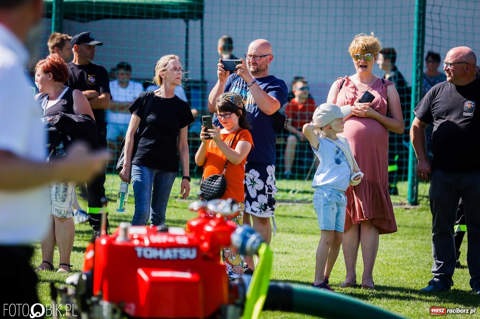 Zdjęcie w galerii na portalu naszraciborz.pl: Gminne zawody OSP. Trzy trofea dla Krzanowic, jedno dla Borucina [FOTO i WIDEO] wiadomości z regionu