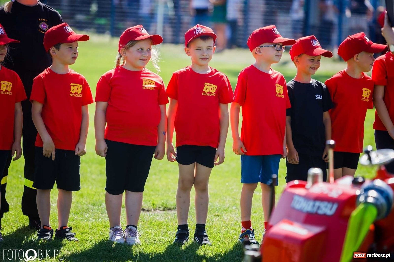 Zdjęcie w galerii na portalu naszraciborz.pl: Gminne zawody OSP. Trzy trofea dla Krzanowic, jedno dla Borucina [FOTO i WIDEO] wiadomości z regionu