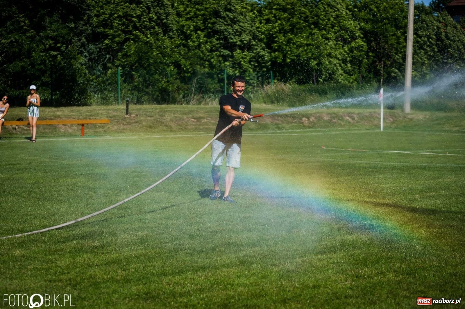 Zdjęcie w galerii na portalu naszraciborz.pl: Gminne zawody OSP. Trzy trofea dla Krzanowic, jedno dla Borucina [FOTO i WIDEO] wiadomości z regionu