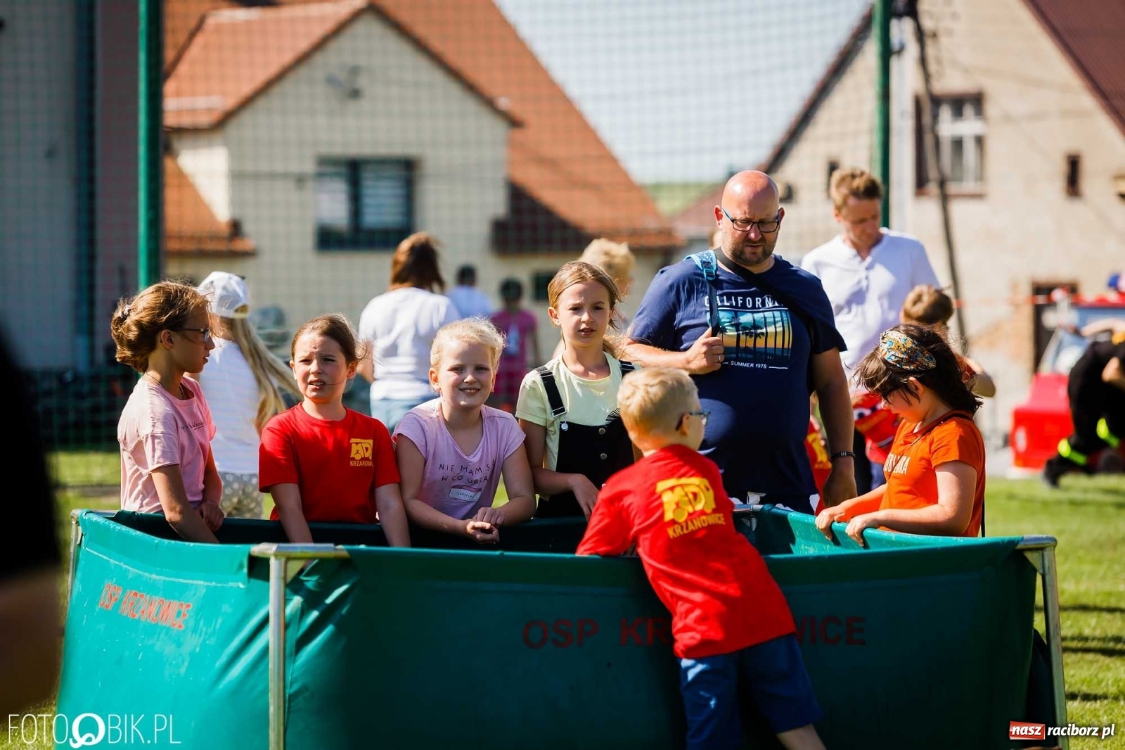 Zdjęcie w galerii na portalu naszraciborz.pl: Gminne zawody OSP. Trzy trofea dla Krzanowic, jedno dla Borucina [FOTO i WIDEO] wiadomości z regionu