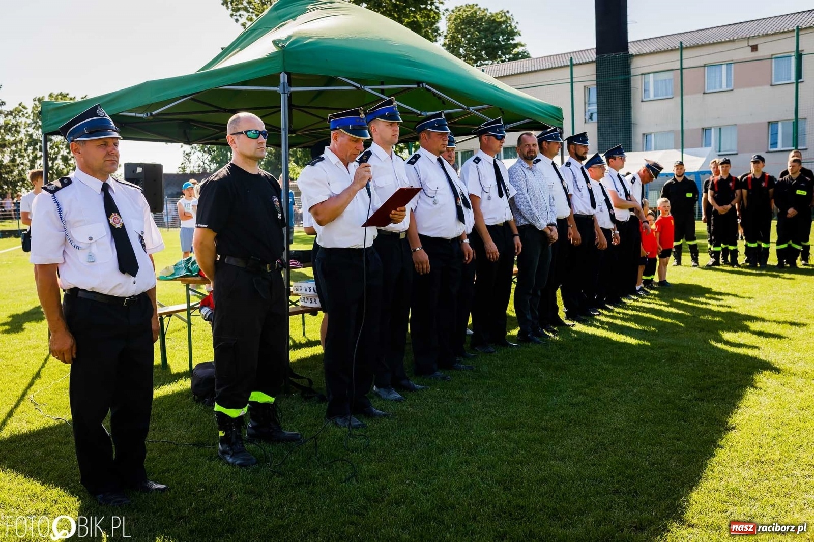 Zdjęcie w galerii na portalu naszraciborz.pl: Gminne zawody OSP. Trzy trofea dla Krzanowic, jedno dla Borucina [FOTO i WIDEO] wiadomości z regionu