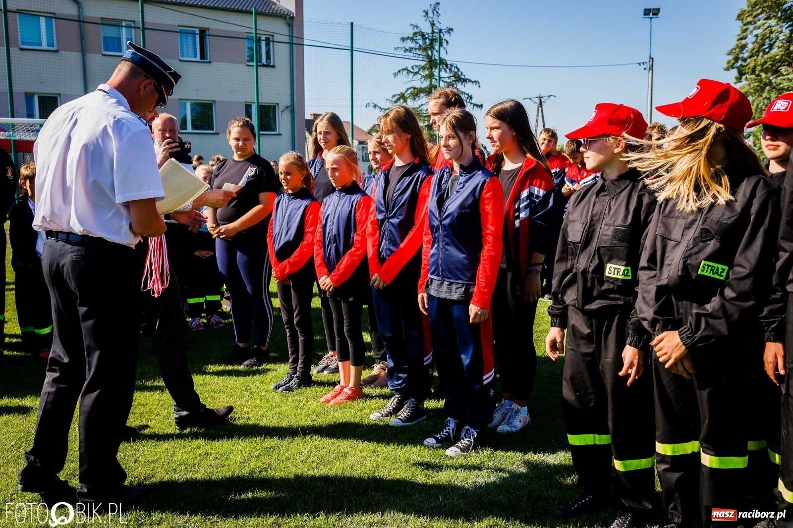 Zdjęcie w galerii na portalu naszraciborz.pl: Gminne zawody OSP. Trzy trofea dla Krzanowic, jedno dla Borucina [FOTO i WIDEO] wiadomości z regionu