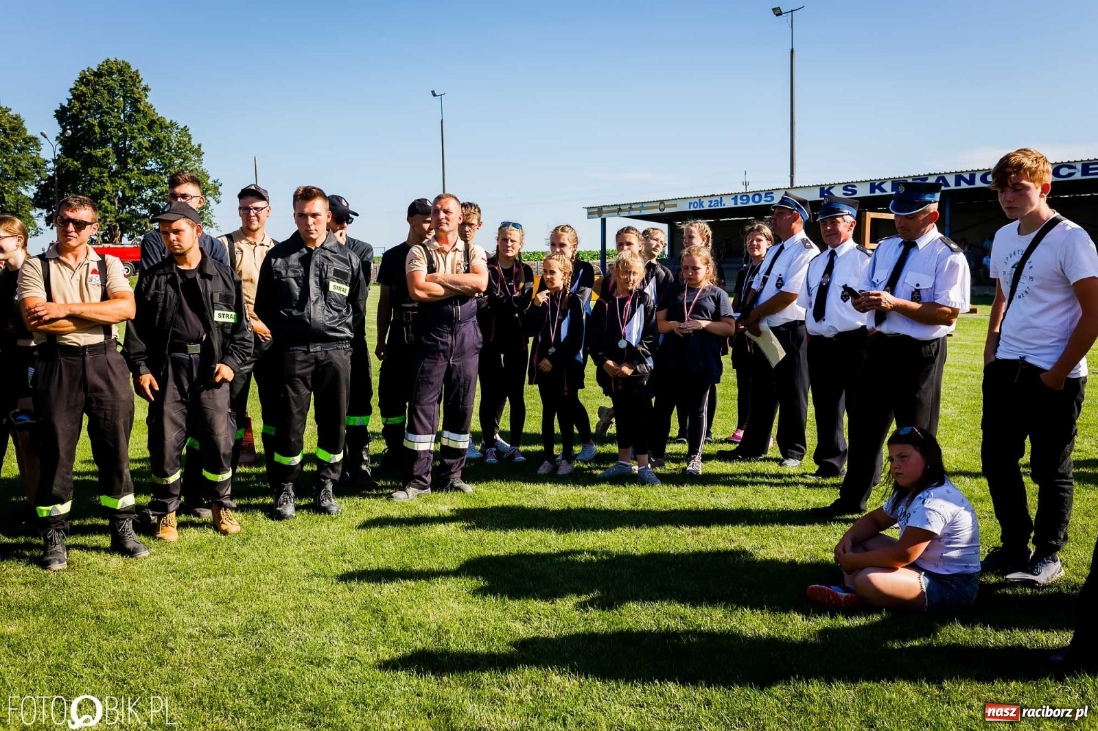 Zdjęcie w galerii na portalu naszraciborz.pl: Gminne zawody OSP. Trzy trofea dla Krzanowic, jedno dla Borucina [FOTO i WIDEO] wiadomości z regionu