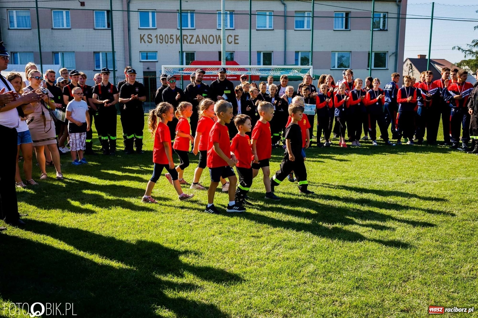 Zdjęcie w galerii na portalu naszraciborz.pl: Gminne zawody OSP. Trzy trofea dla Krzanowic, jedno dla Borucina [FOTO i WIDEO] wiadomości z regionu