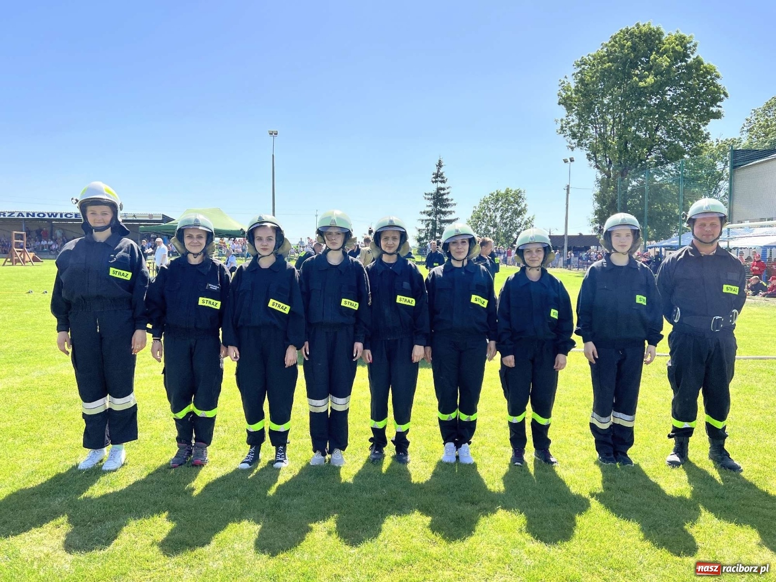 Zdjęcie w galerii na portalu naszraciborz.pl: Gminne zawody OSP. Trzy trofea dla Krzanowic, jedno dla Borucina [FOTO i WIDEO] wiadomości z regionu