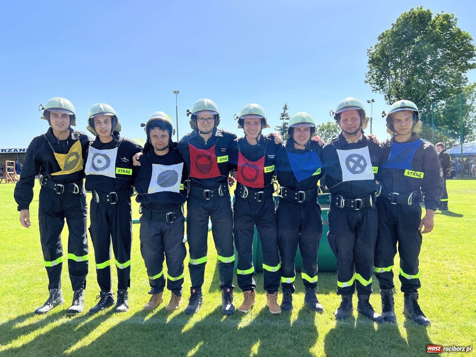 Zdjęcie w galerii na portalu naszraciborz.pl: Gminne zawody OSP. Trzy trofea dla Krzanowic, jedno dla Borucina [FOTO i WIDEO] wiadomości z regionu