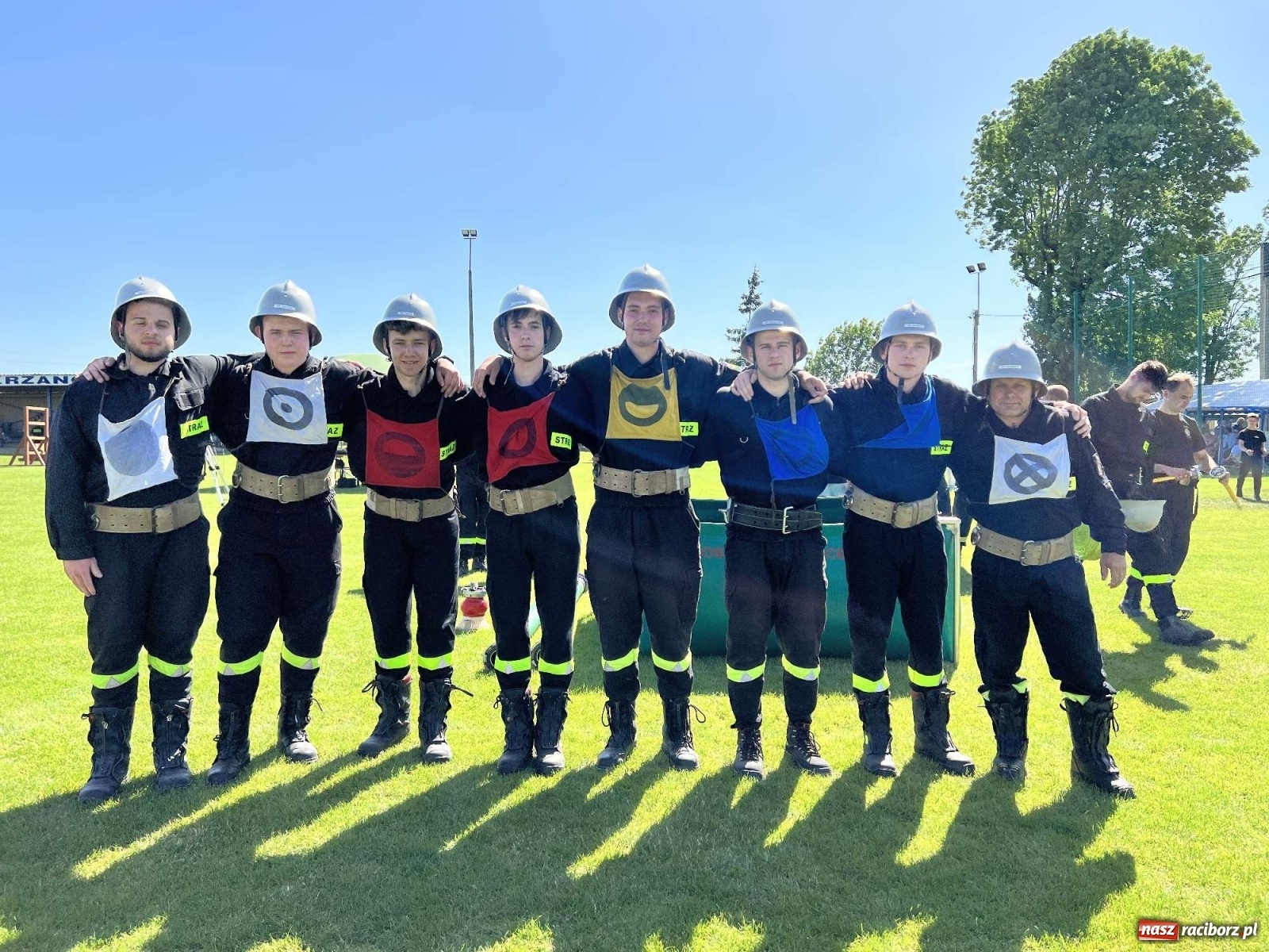 Zdjęcie w galerii na portalu naszraciborz.pl: Gminne zawody OSP. Trzy trofea dla Krzanowic, jedno dla Borucina [FOTO i WIDEO] wiadomości z regionu