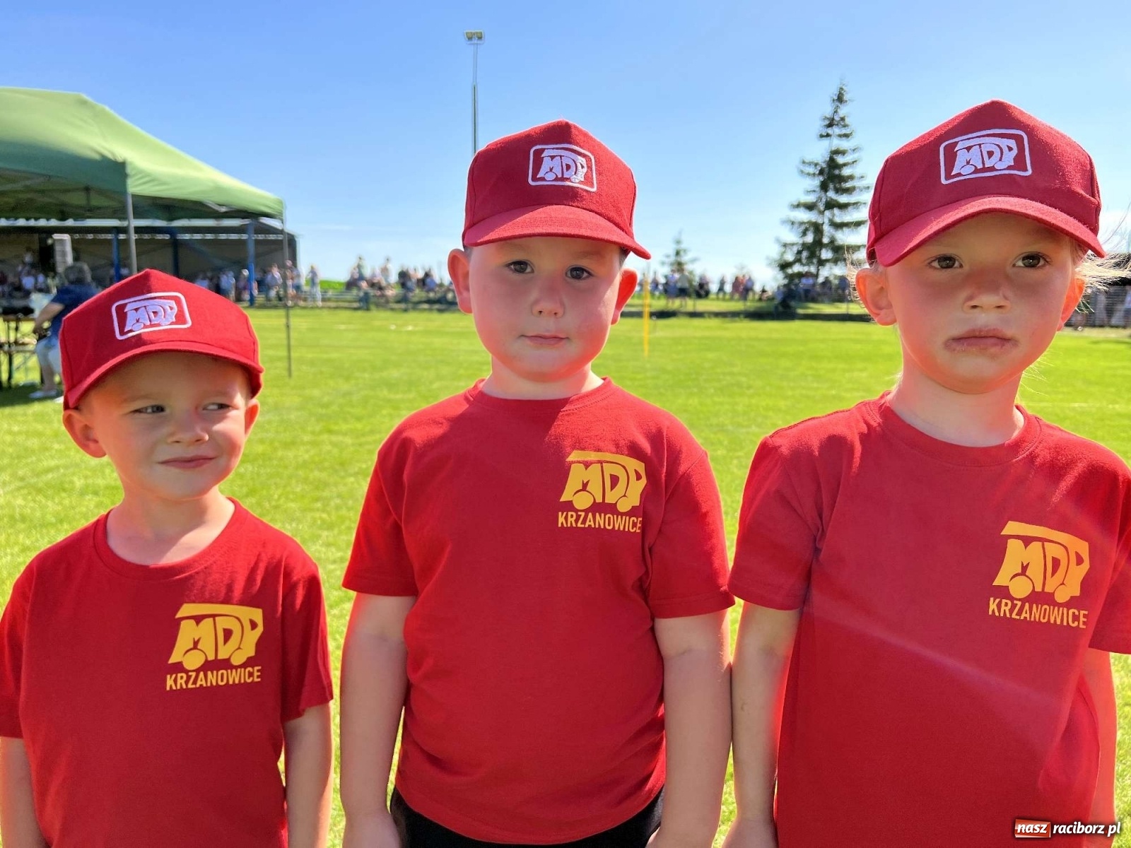 Zdjęcie w galerii na portalu naszraciborz.pl: Gminne zawody OSP. Trzy trofea dla Krzanowic, jedno dla Borucina [FOTO i WIDEO] wiadomości z regionu