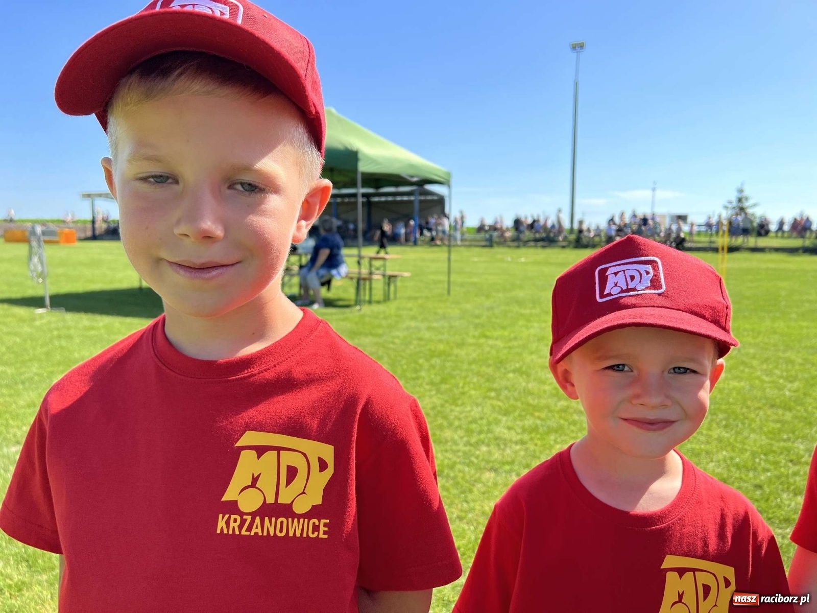 Zdjęcie w galerii na portalu naszraciborz.pl: Gminne zawody OSP. Trzy trofea dla Krzanowic, jedno dla Borucina [FOTO i WIDEO] wiadomości z regionu