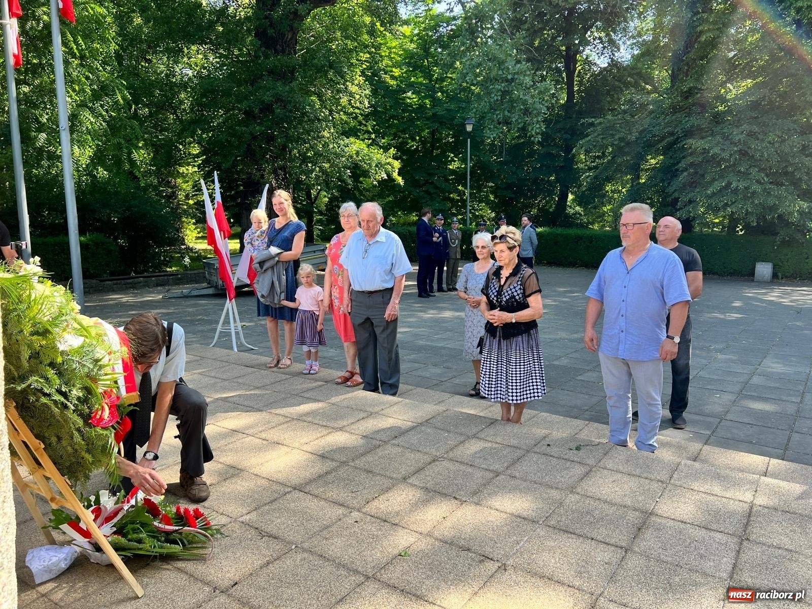 Zdjęcie w galerii na portalu naszraciborz.pl: Pierwsze obchody Narodowego Dnia Powstań Śląskich w Raciborzu [FOTO i WIDEO] wiadomości z regionu
