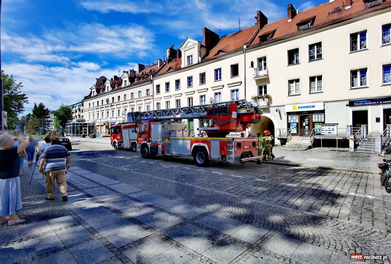 Zdjęcie w galerii na portalu naszraciborz.pl: Smutny finał strażackiej interwencji na Nowej wiadomości z regionu