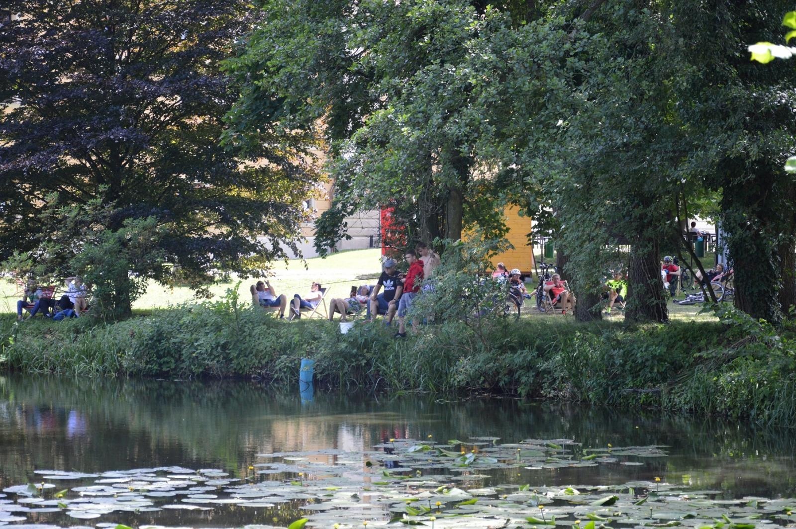 Zdjęcie w galerii na portalu naszraciborz.pl: Wędkarska rywalizacja na klasztornym akwenie [FOTO] wiadomości z regionu