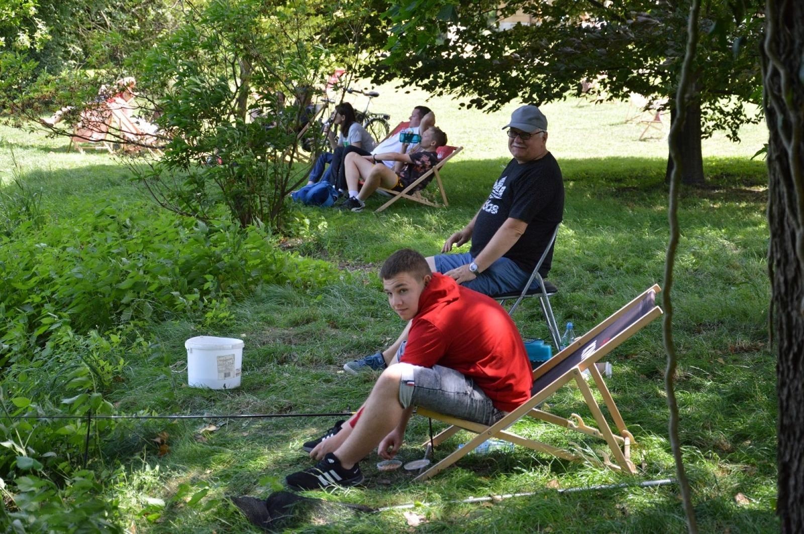 Zdjęcie w galerii na portalu naszraciborz.pl: Wędkarska rywalizacja na klasztornym akwenie [FOTO] wiadomości z regionu
