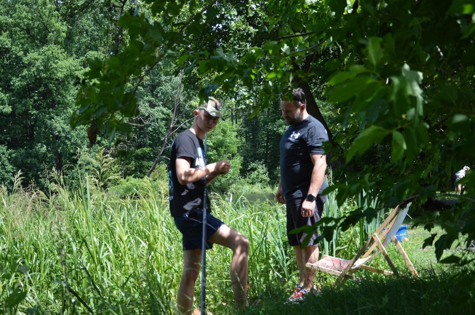 Zdjęcie w galerii na portalu naszraciborz.pl: Wędkarska rywalizacja na klasztornym akwenie [FOTO] wiadomości z regionu