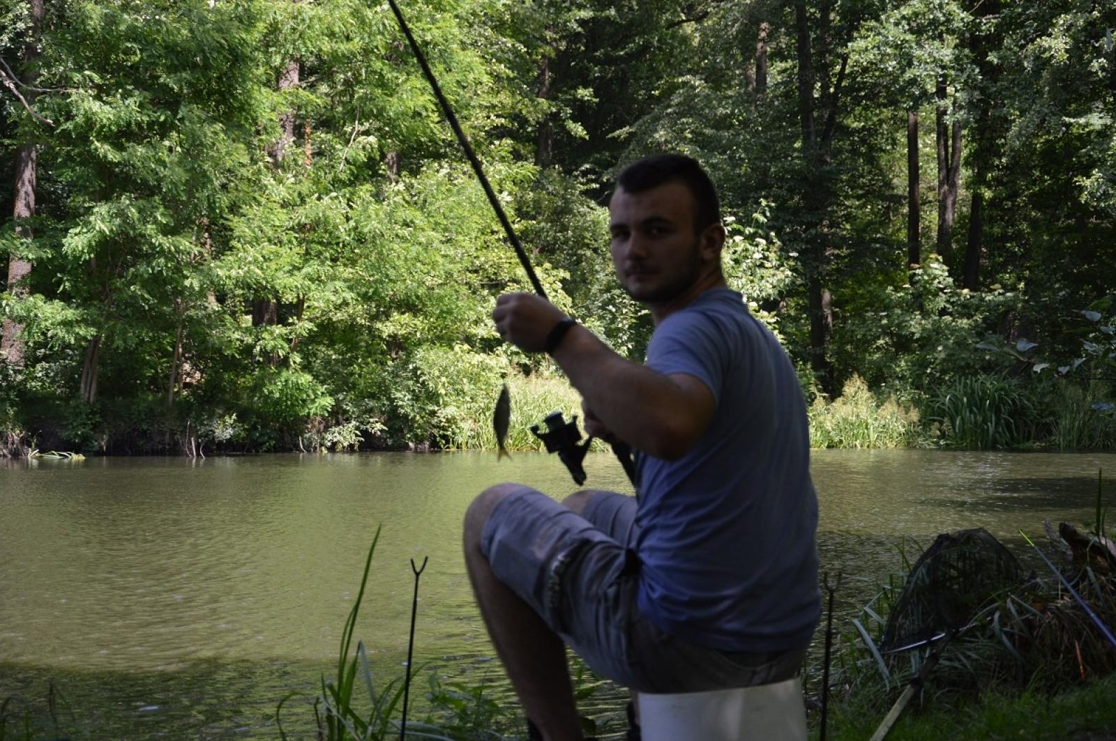 Zdjęcie w galerii na portalu naszraciborz.pl: Wędkarska rywalizacja na klasztornym akwenie [FOTO] wiadomości z regionu