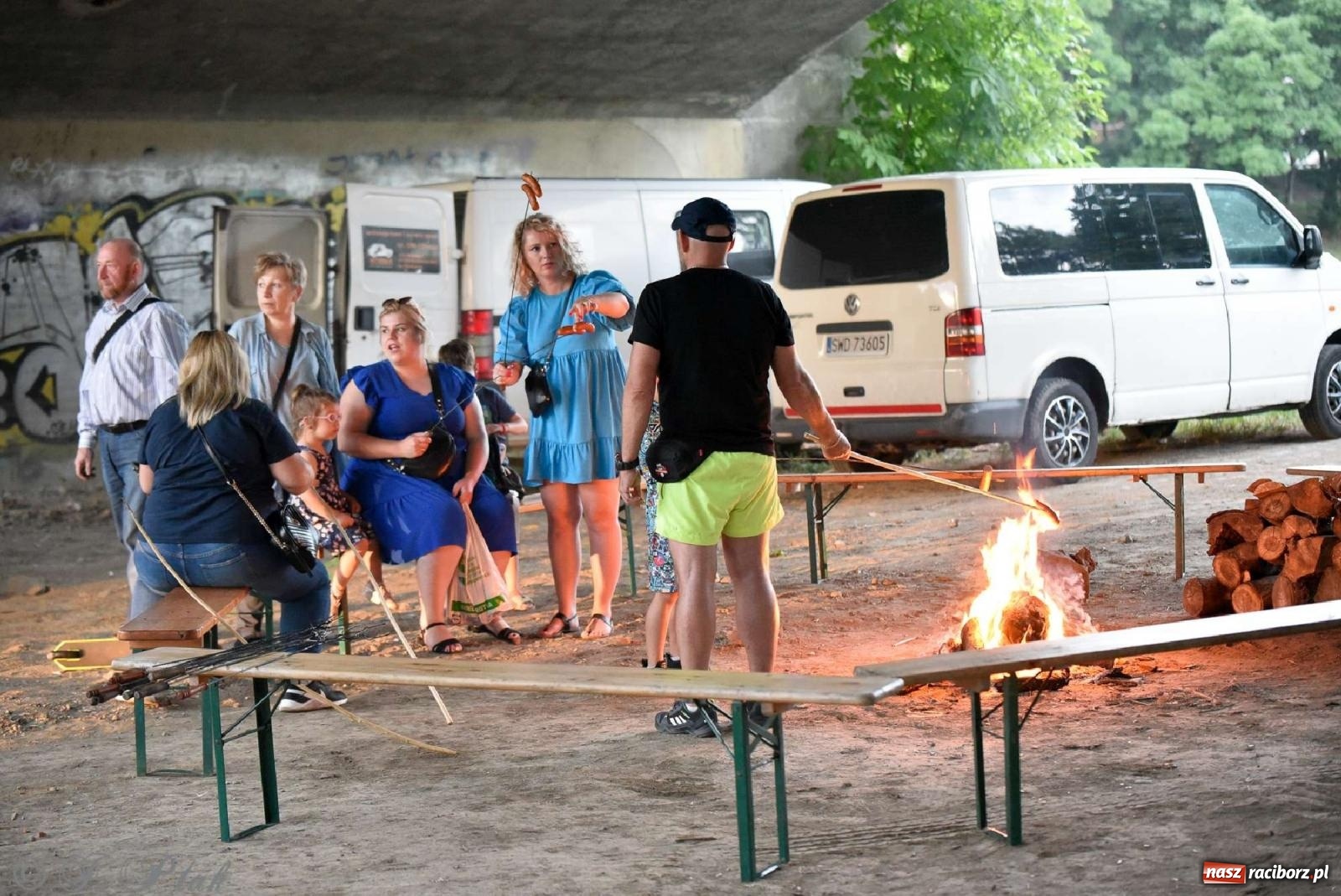 Zdjęcie w galerii na portalu naszraciborz.pl: Gitarzysko i pływadła w Raciborzu [FOTO] wiadomości z regionu
