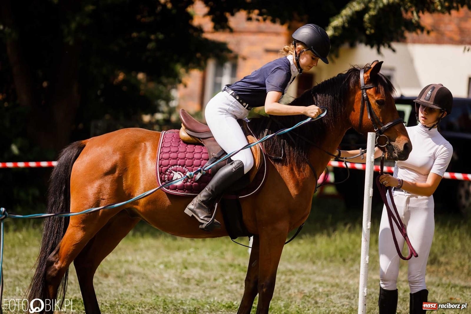 Zdjęcie w galerii na portalu naszraciborz.pl: Liga jednorożca. Zawody konne w Łubowicach wiadomości z regionu