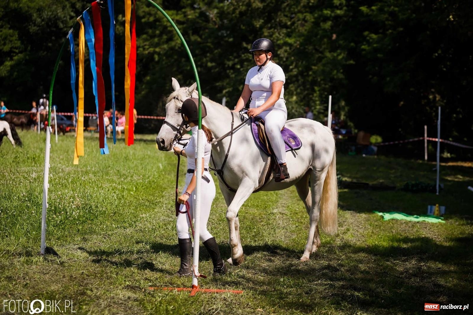 Zdjęcie w galerii na portalu naszraciborz.pl: Liga jednorożca. Zawody konne w Łubowicach wiadomości z regionu
