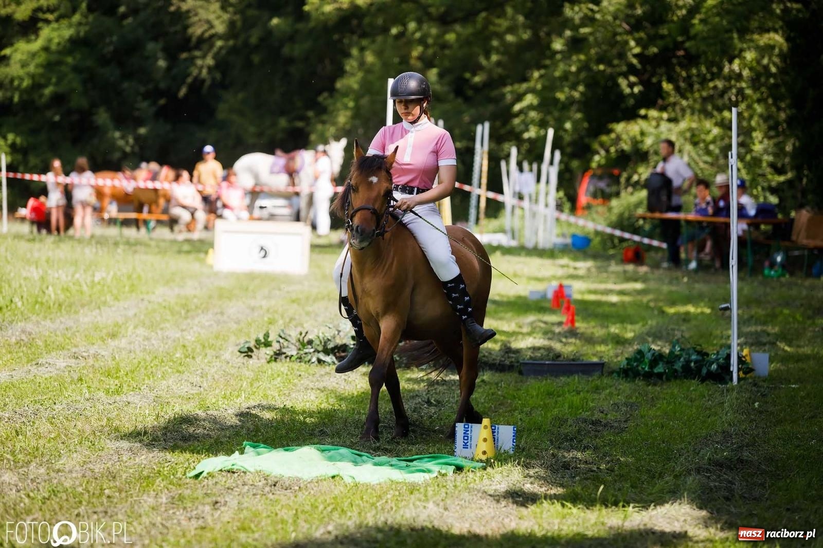 Zdjęcie w galerii na portalu naszraciborz.pl: Liga jednorożca. Zawody konne w Łubowicach wiadomości z regionu