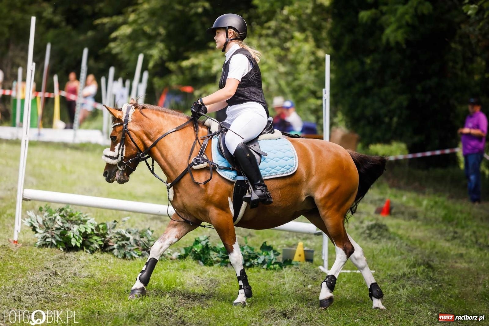 Zdjęcie w galerii na portalu naszraciborz.pl: Liga jednorożca. Zawody konne w Łubowicach wiadomości z regionu
