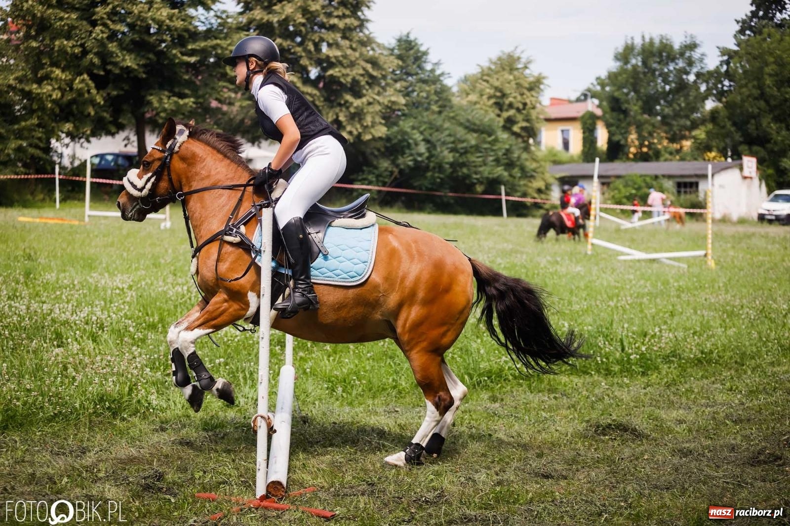 Zdjęcie w galerii na portalu naszraciborz.pl: Liga jednorożca. Zawody konne w Łubowicach wiadomości z regionu