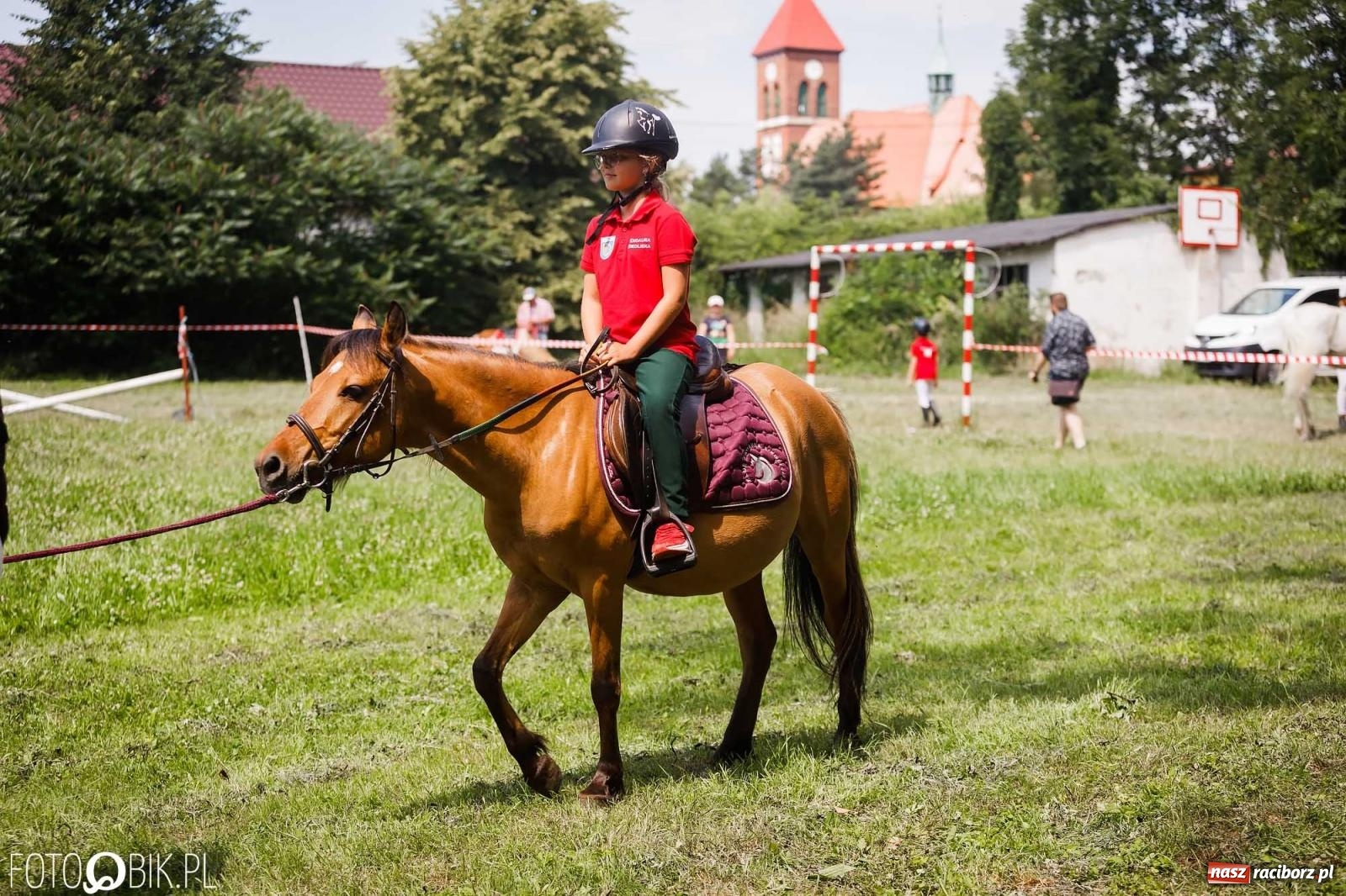 Zdjęcie w galerii na portalu naszraciborz.pl: Liga jednorożca. Zawody konne w Łubowicach wiadomości z regionu